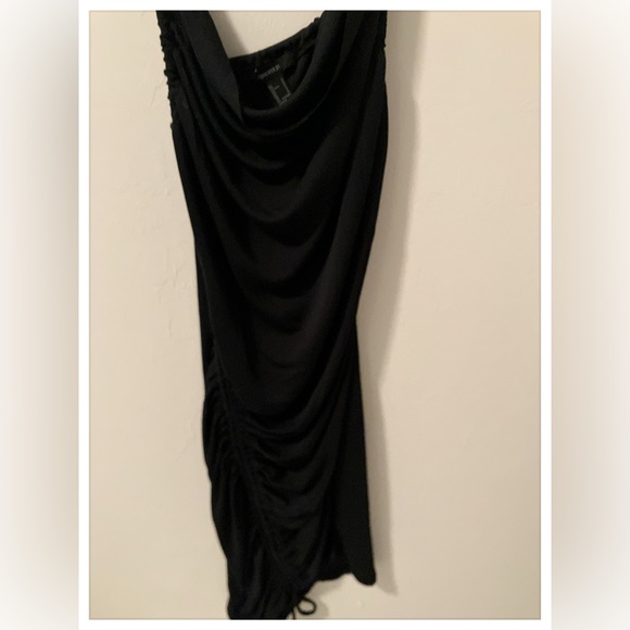 Side Ruched Mini Dress - Picture 7 of 8